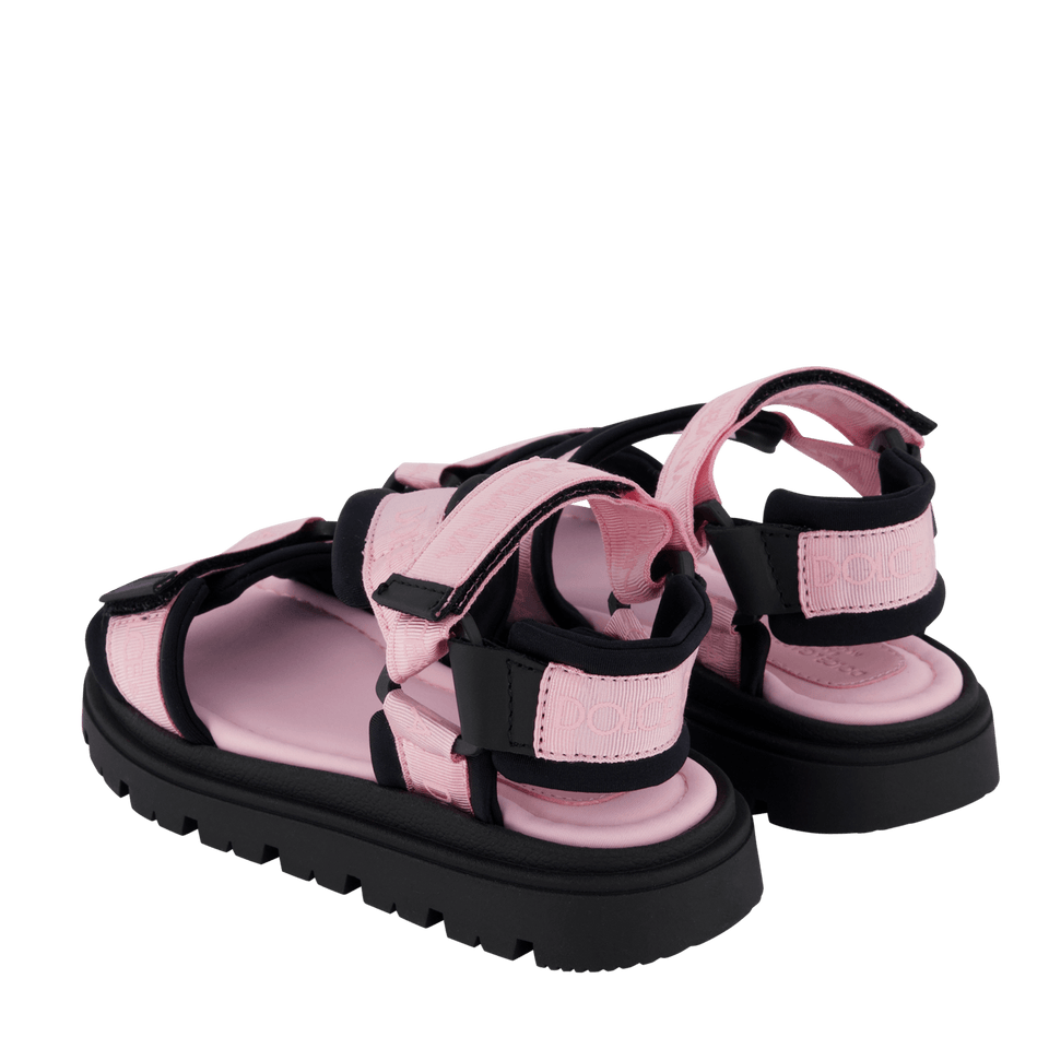 Dolce & Gabbana Kinder Unisex Sandalen Roze