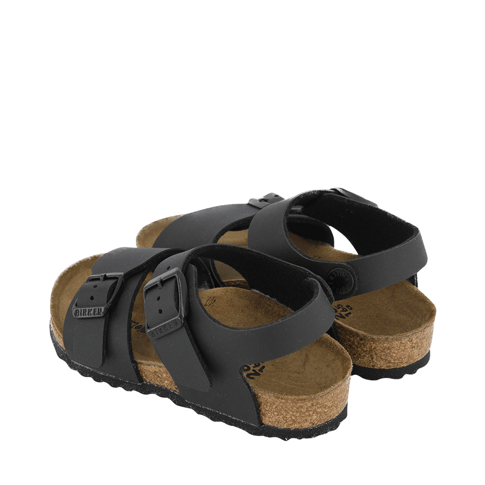 Birkenstock Kinder Unisex Sandalen Zwart