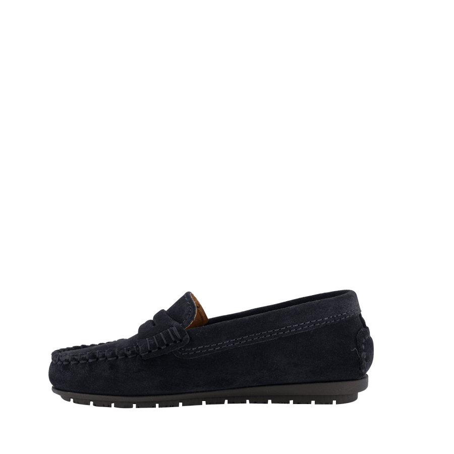 Atlanta Mocassin Kinder Unisex Schoenen Navy