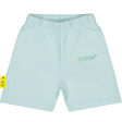 Off-White Baby Jongens Shorts Blauw 3/6