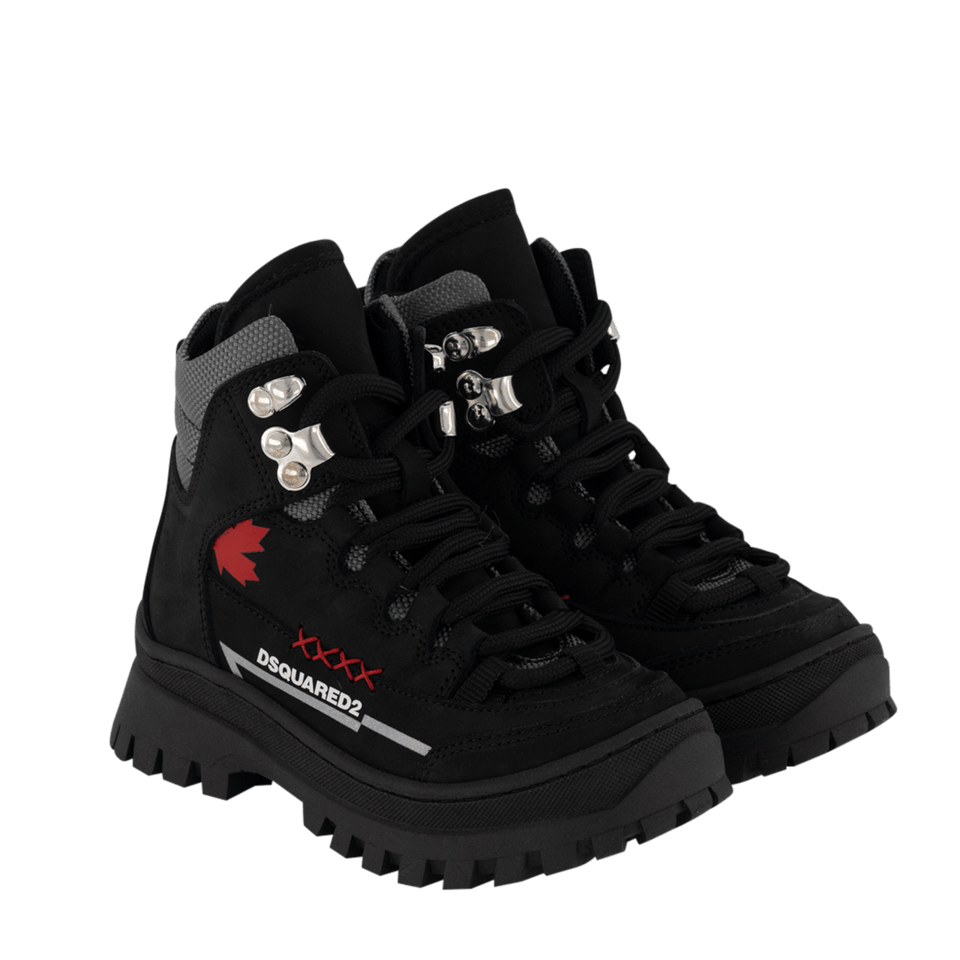 Dsquared2 Kinder Unisex Laarzen Zwart