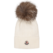 Moncler Kinder Unisex Muts Off White