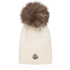 Moncler Kinder Unisex Muts Off White