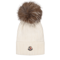 Moncler Kinder Unisex Muts Off White s
