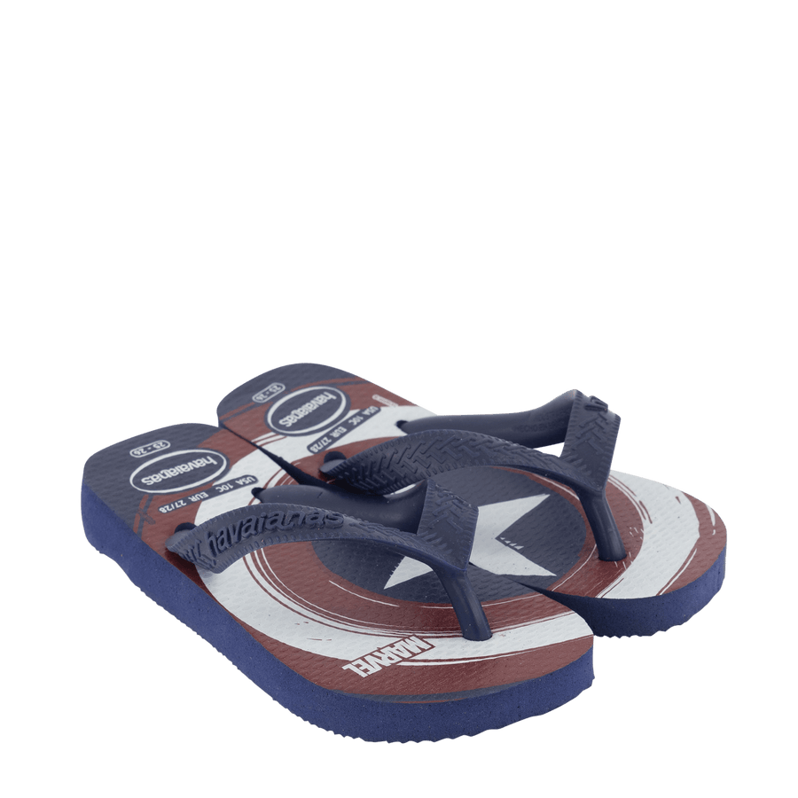 Havaianas Boys Slides Navy