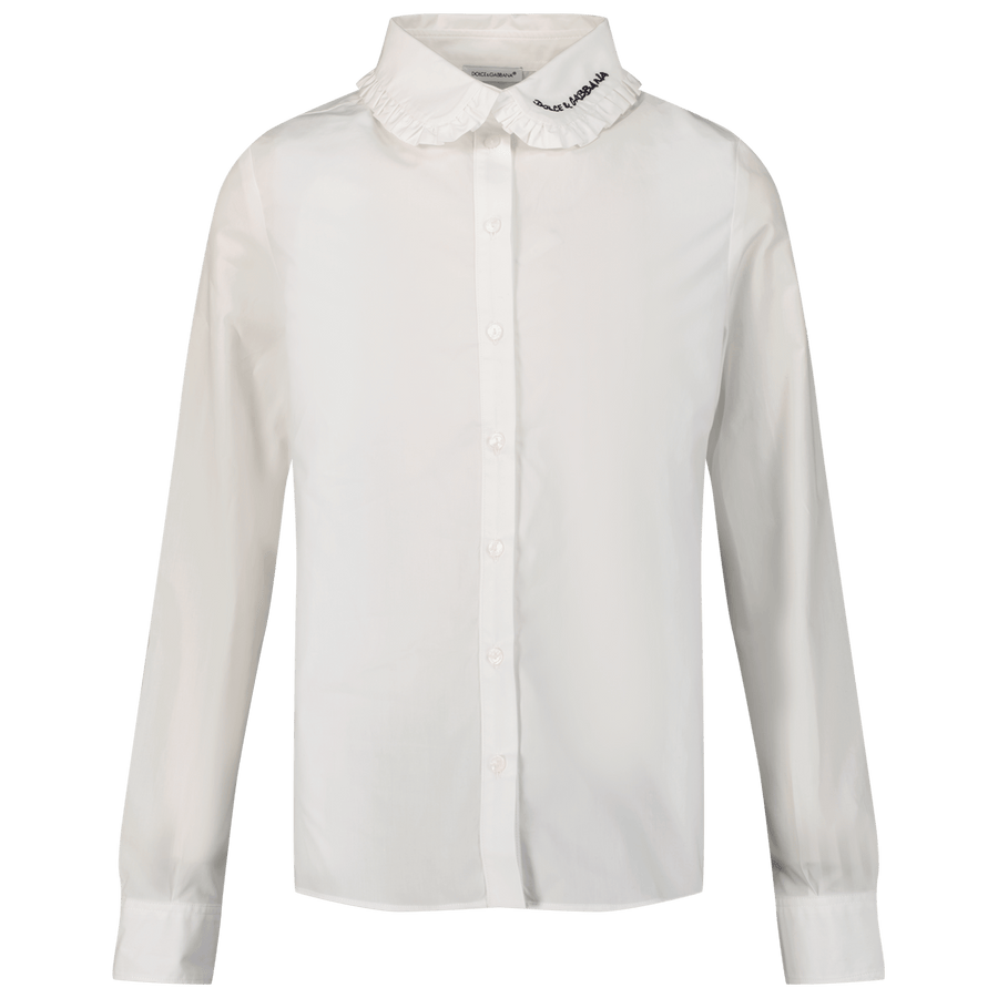 Dolce & Gabbana Girls Blouse White