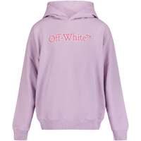 Off-White Kinder Trui Lila 4Y
