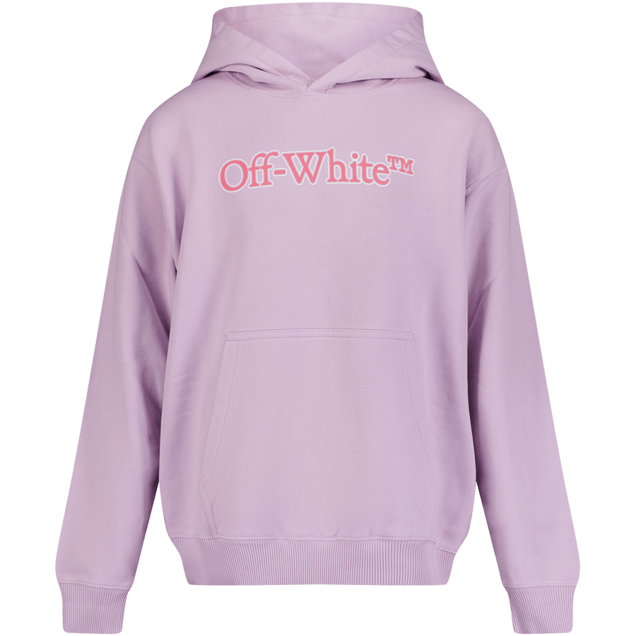 Off-White Kinder Trui Lila 4Y
