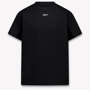 Off-White Kinder Jongens T-Shirt In Zwart