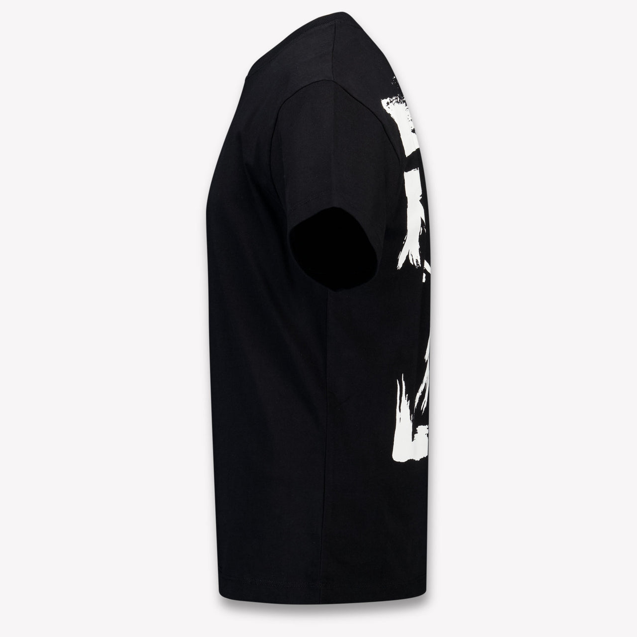 Off-White Kinder Jongens T-Shirt In Zwart