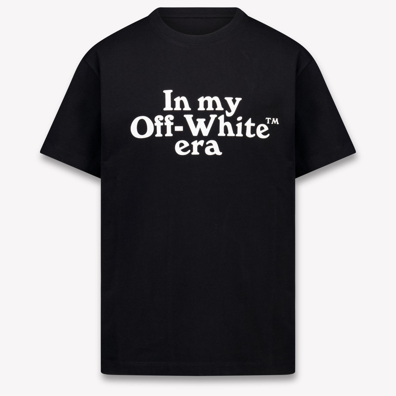 Off-White Kinder Jongens T-Shirt In Zwart