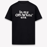 Off-White Kinder Jongens T-Shirt In Zwart