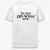 Off-White Kinder Jongens T-Shirt In Wit