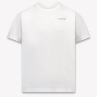 Off-White Kinder Jongens T-Shirt In Wit