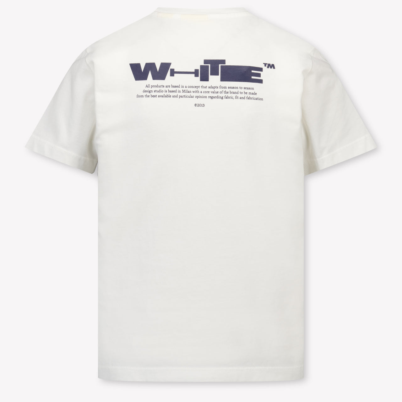 Off-White Kinder Jongens T-Shirt In Wit