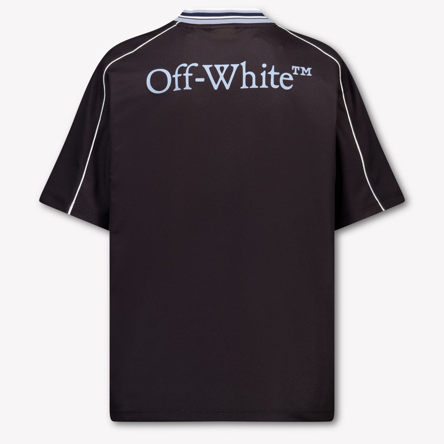 Off-White Kinder Jongens T-Shirt In Zwart