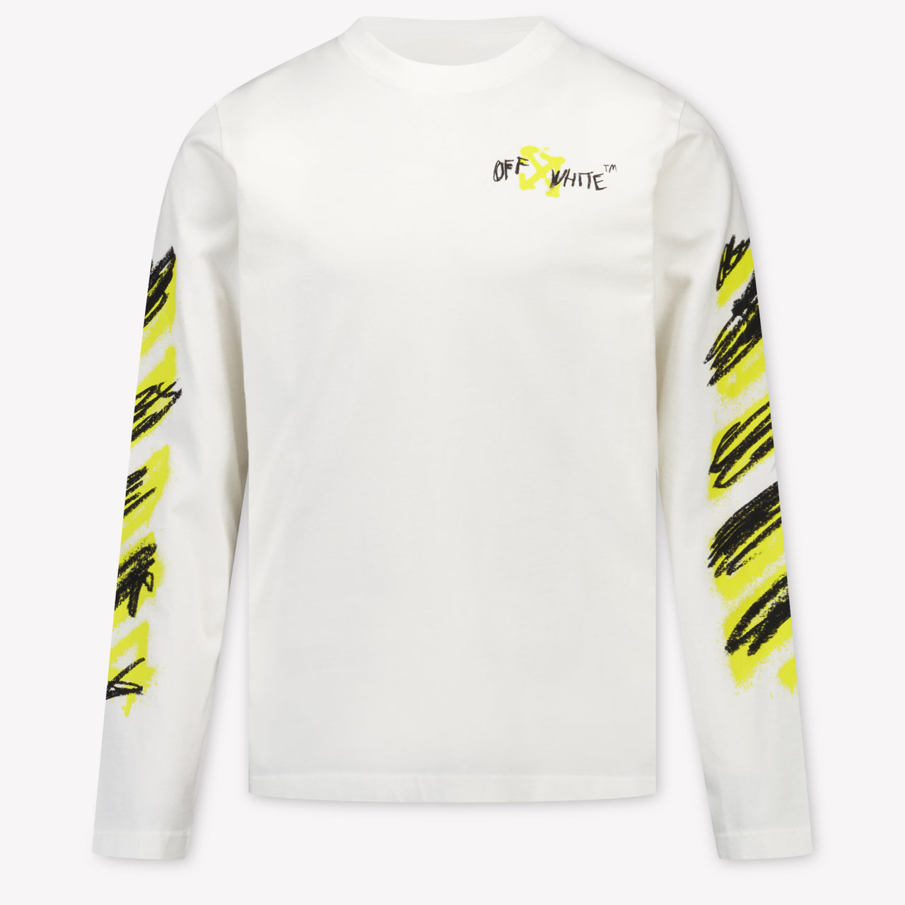 Off-White Kinder Jongens T-Shirt In Wit