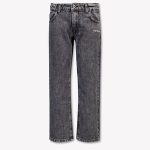 Off-White Kinder Jongens Jeans In Grijs