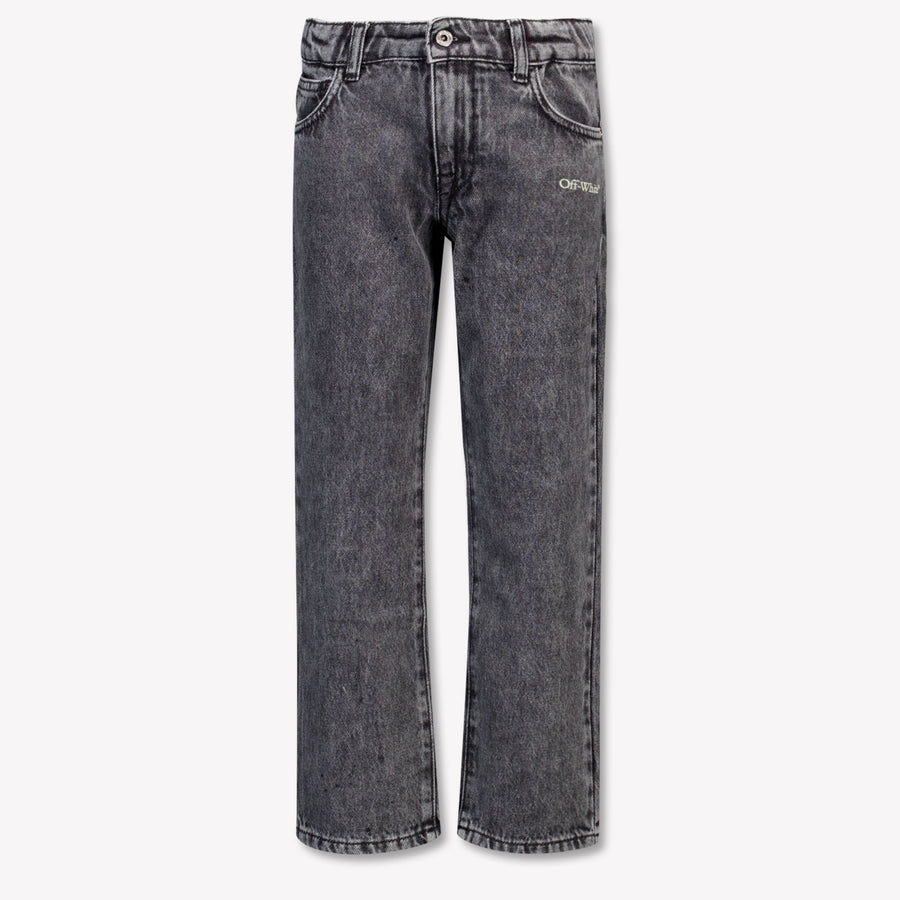 Off-White Kinder Jongens Jeans In Grijs