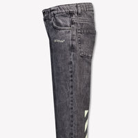 Off-White Kinder Jongens Jeans In Grijs