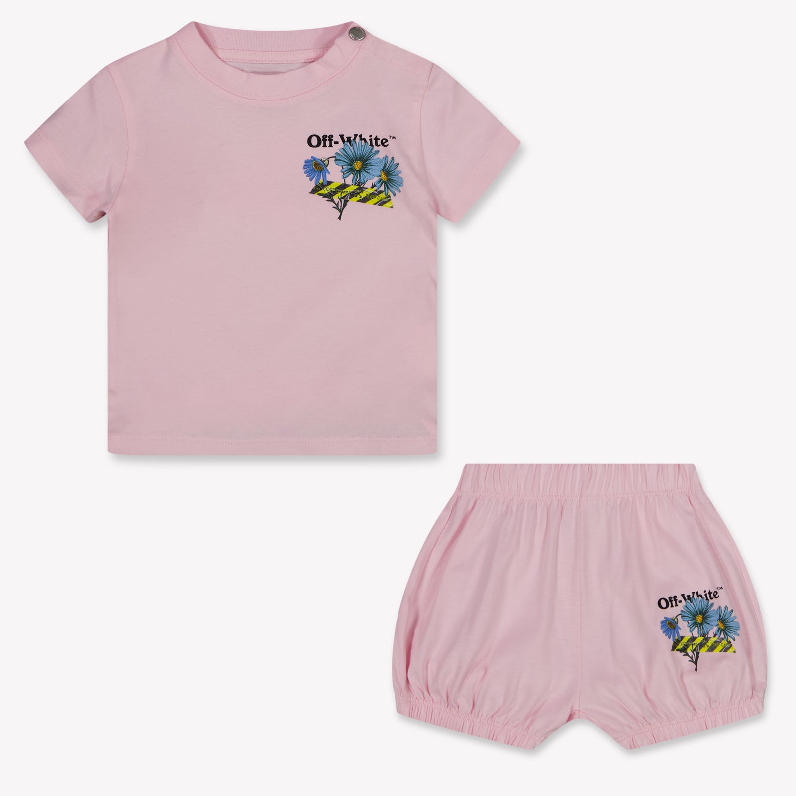 Off-White Baby Meisjes Setje In Licht Roze