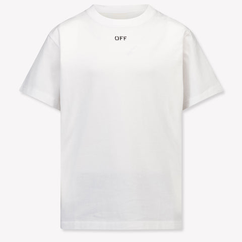 Off-White Kinder Meisjes T-Shirt In Wit