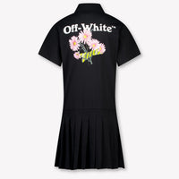 Off-White Kinder Meisjes Jurk In Zwart