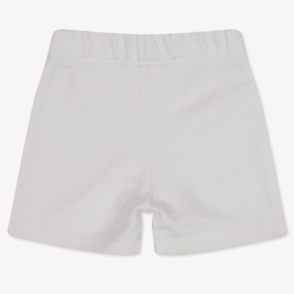 Off-White Baby Jongens Shorts In Wit