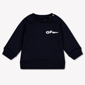 Off-White Baby Jongens Trui In Zwart