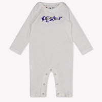 Off-White Baby Jongens Boxpakje In Wit