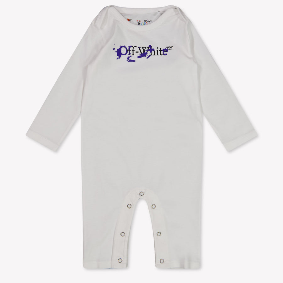 Off-White Baby Jongens Boxpakje In Wit