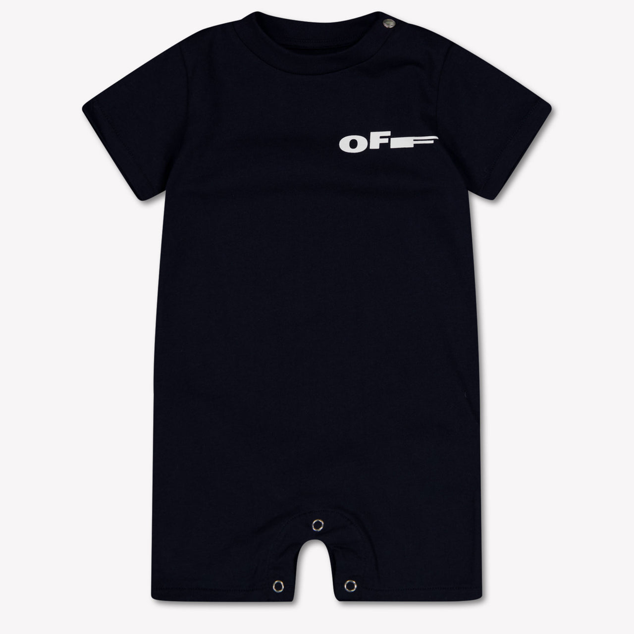 Off-White Baby Jongens Boxpakje In Zwart