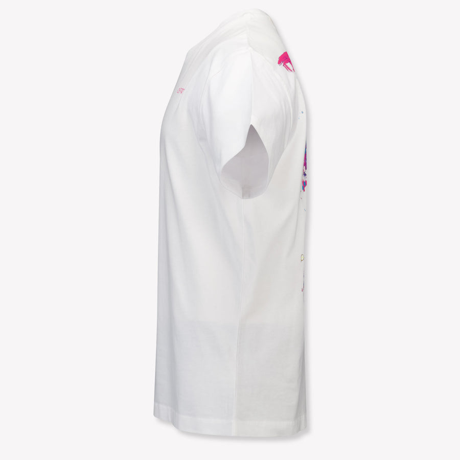 Off-White Kinder Meisjes T-Shirt In Wit