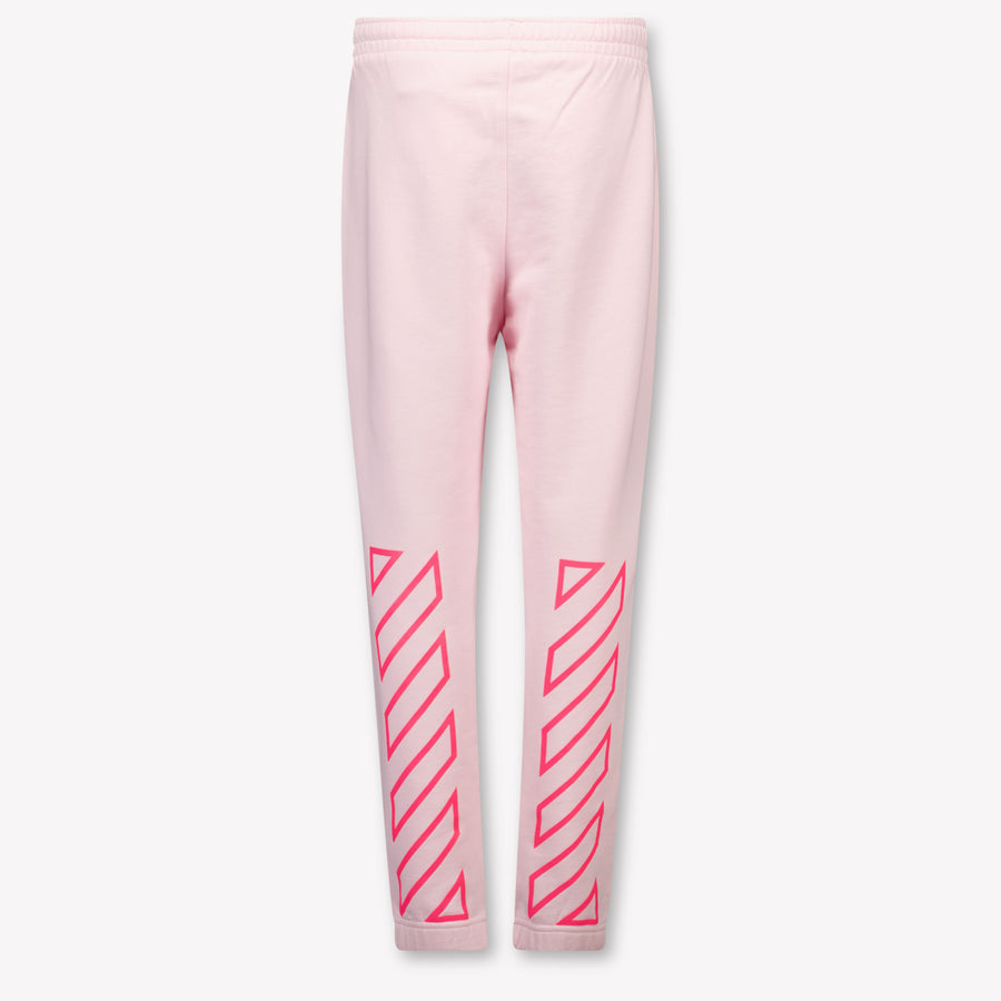 Off-White Kinder Meisjes Broek In Licht Roze