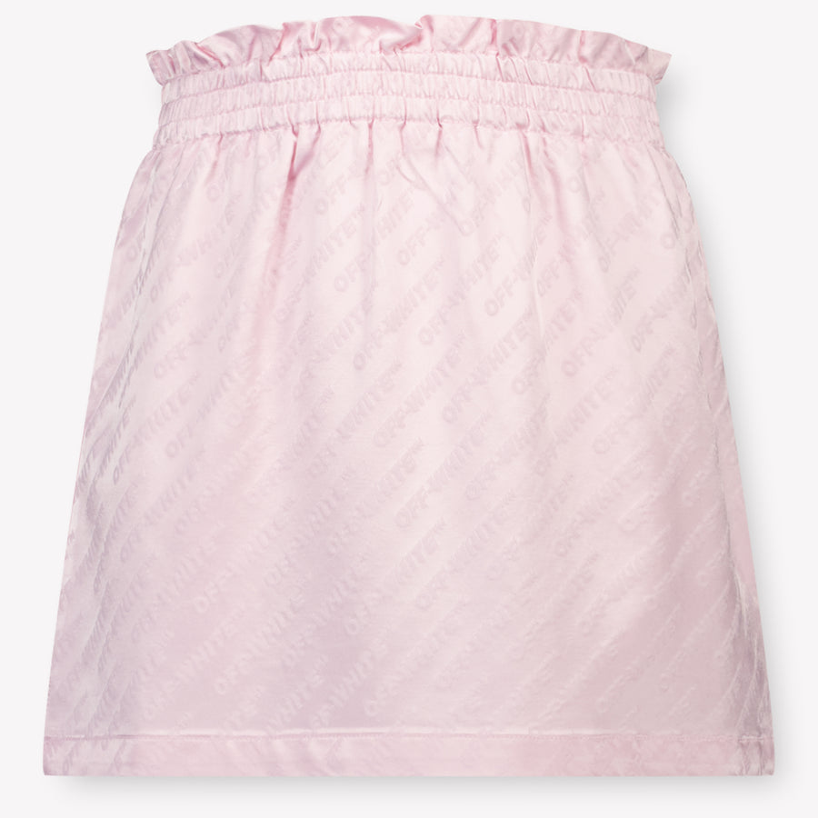 Off-White Girls Dress in Light Pink