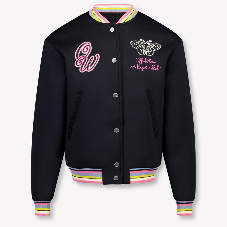 Off-White Kinder Meisjes Tussenjas In Zwart