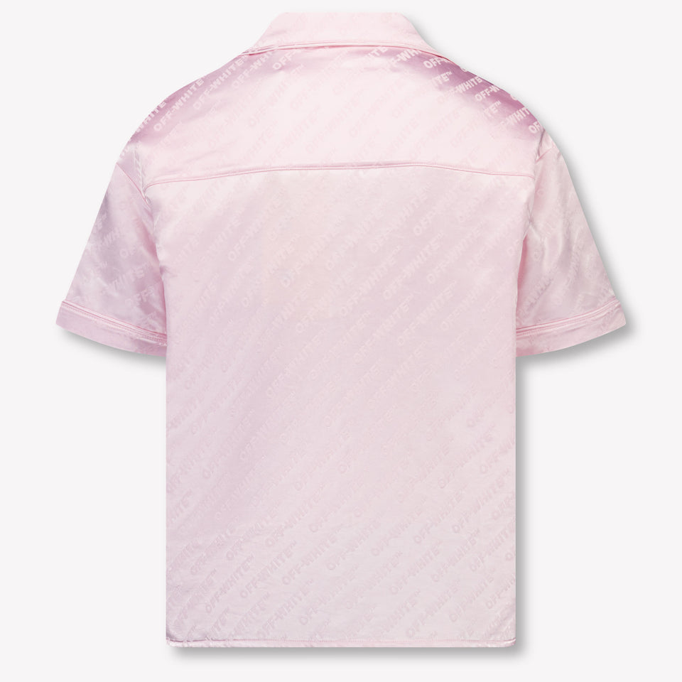 Off-White Kinder Meisjes Blouse In Licht Roze