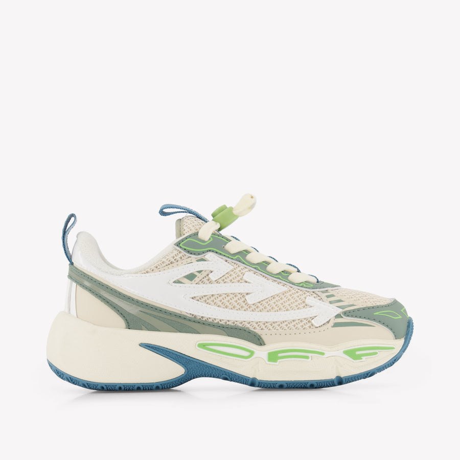 Off-White Kinder Unisex Sneakers In Licht Groen