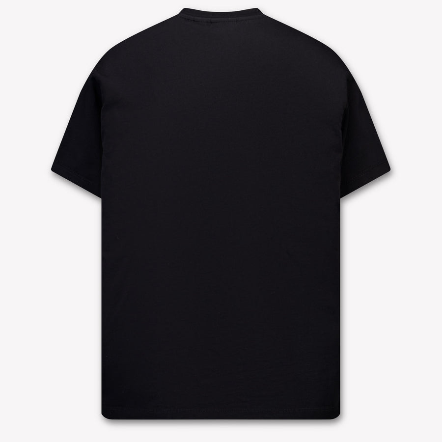 Off-White Kinder Jongens T-Shirt In Zwart