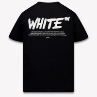 Off-White Kinder Jongens T-Shirt In Zwart