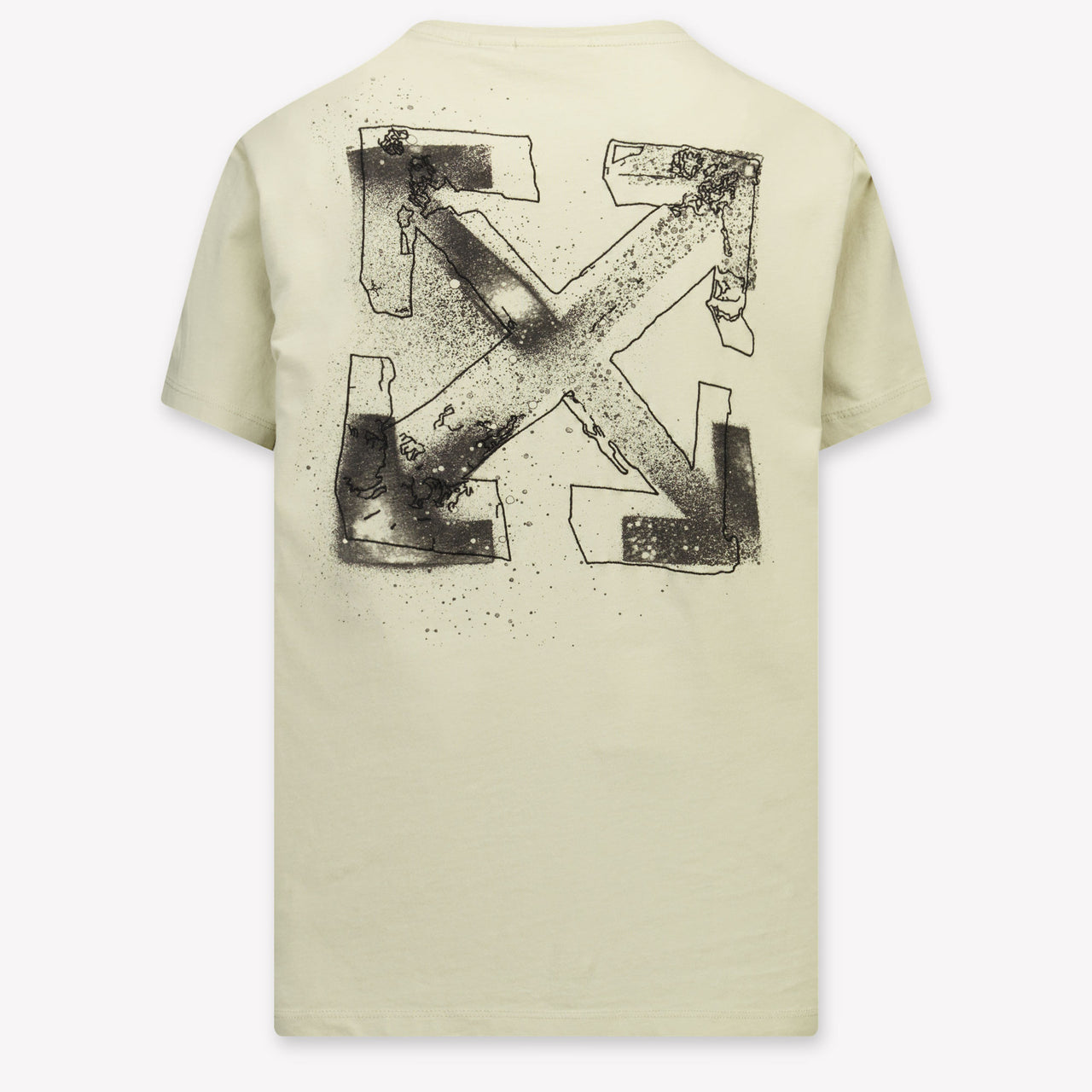 Off-White Kinder Jongens T-Shirt In Beige