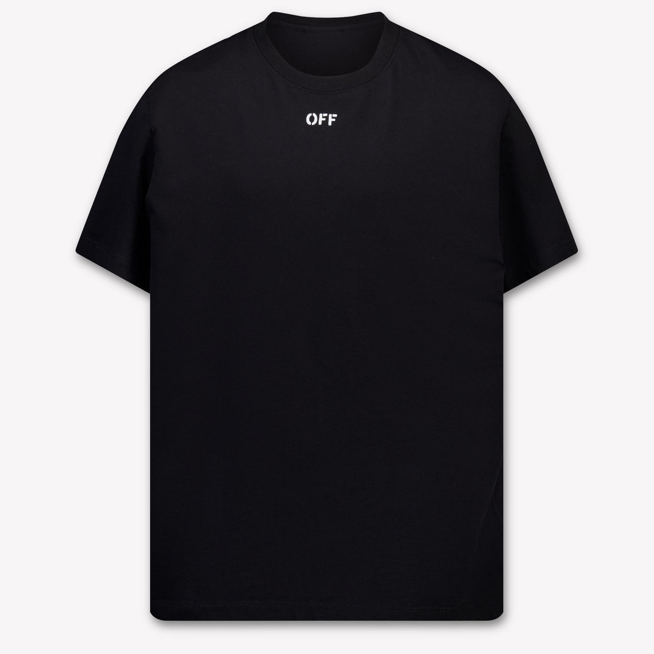 Off-White Kinder Jongens T-Shirt In Zwart