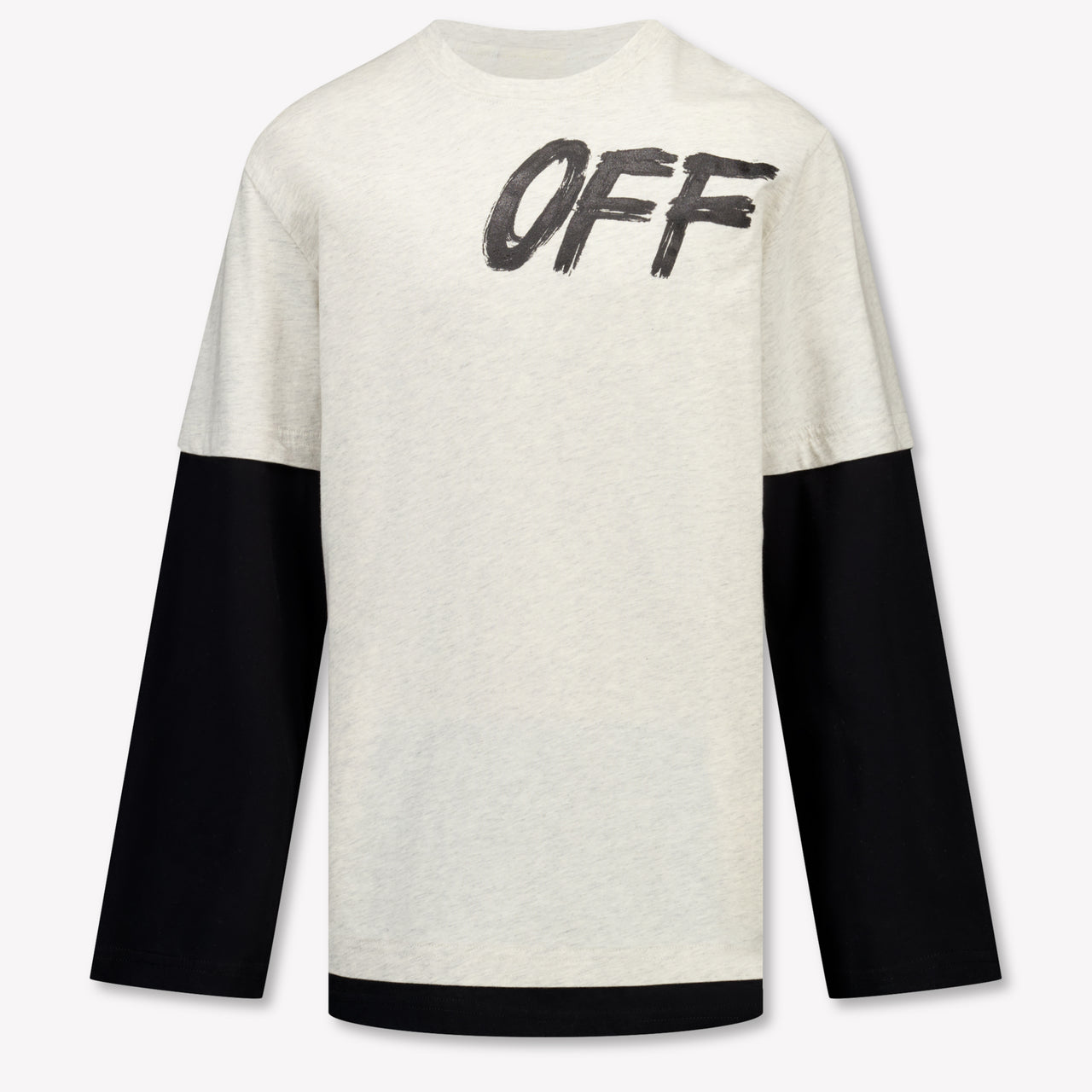 Off-White Kinder Jongens T-Shirt In Grijs
