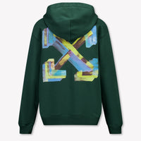 Off-White Kinder Jongens Trui In Donker Groen