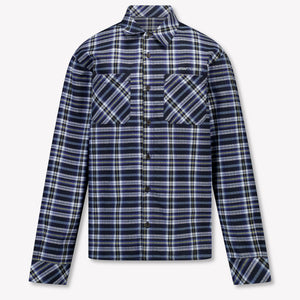 Off-White Kinder Jongens Blouse In Navy