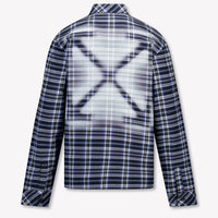 Off-White Kinder Jongens Blouse In Navy