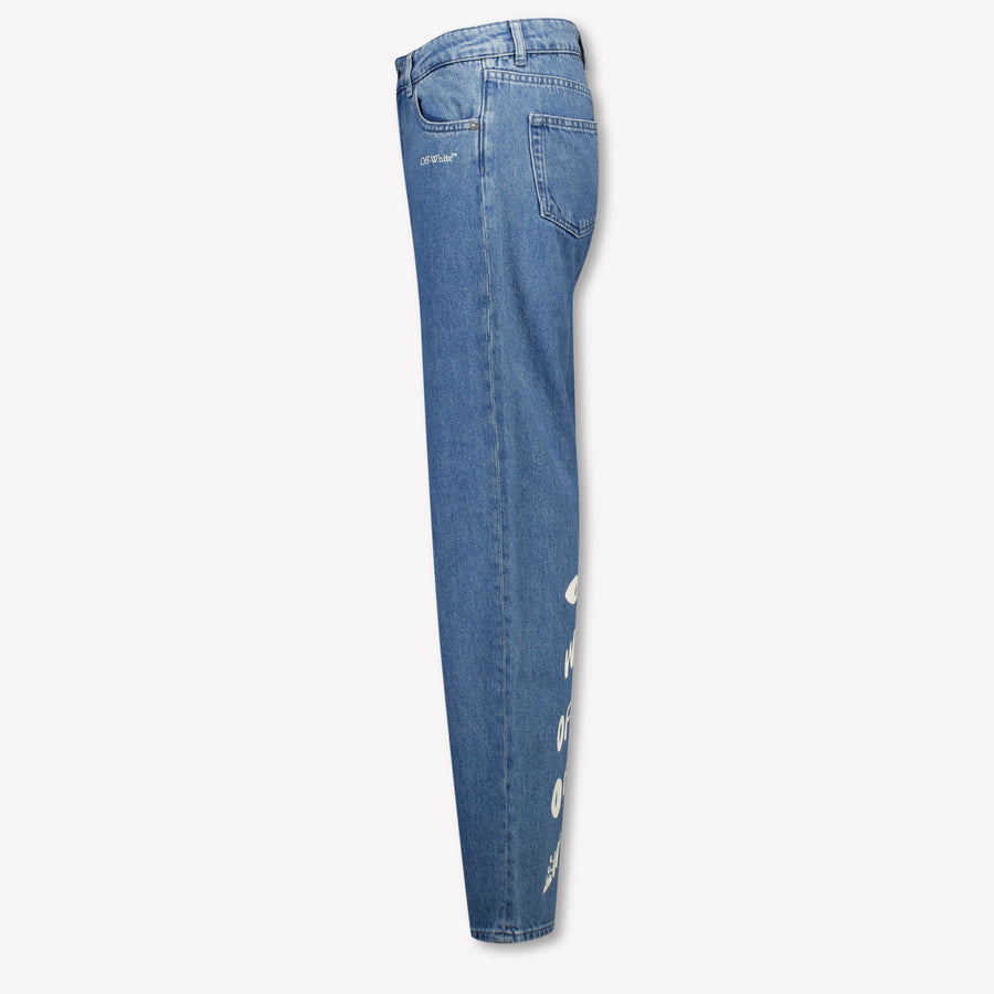 Off-White Kinder Jongens Jeans In Blauw