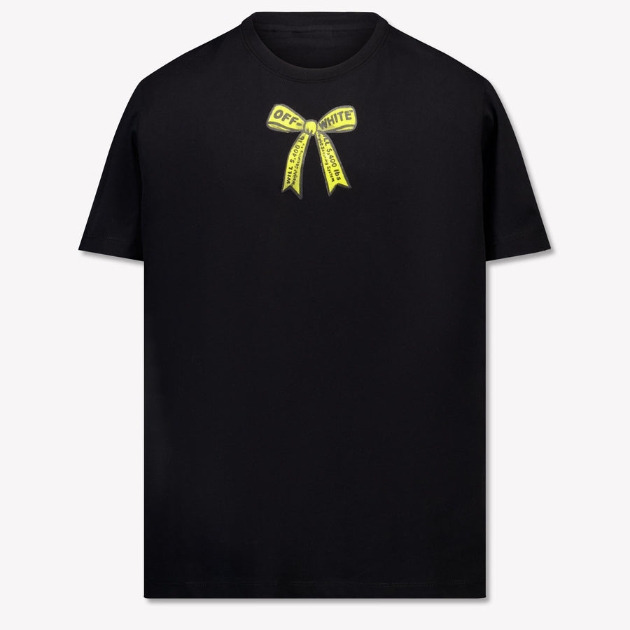 Off-White Kinder Meisjes T-Shirt In Zwart