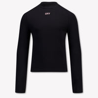 Off-White Kinder Meisjes T-Shirt In Zwart