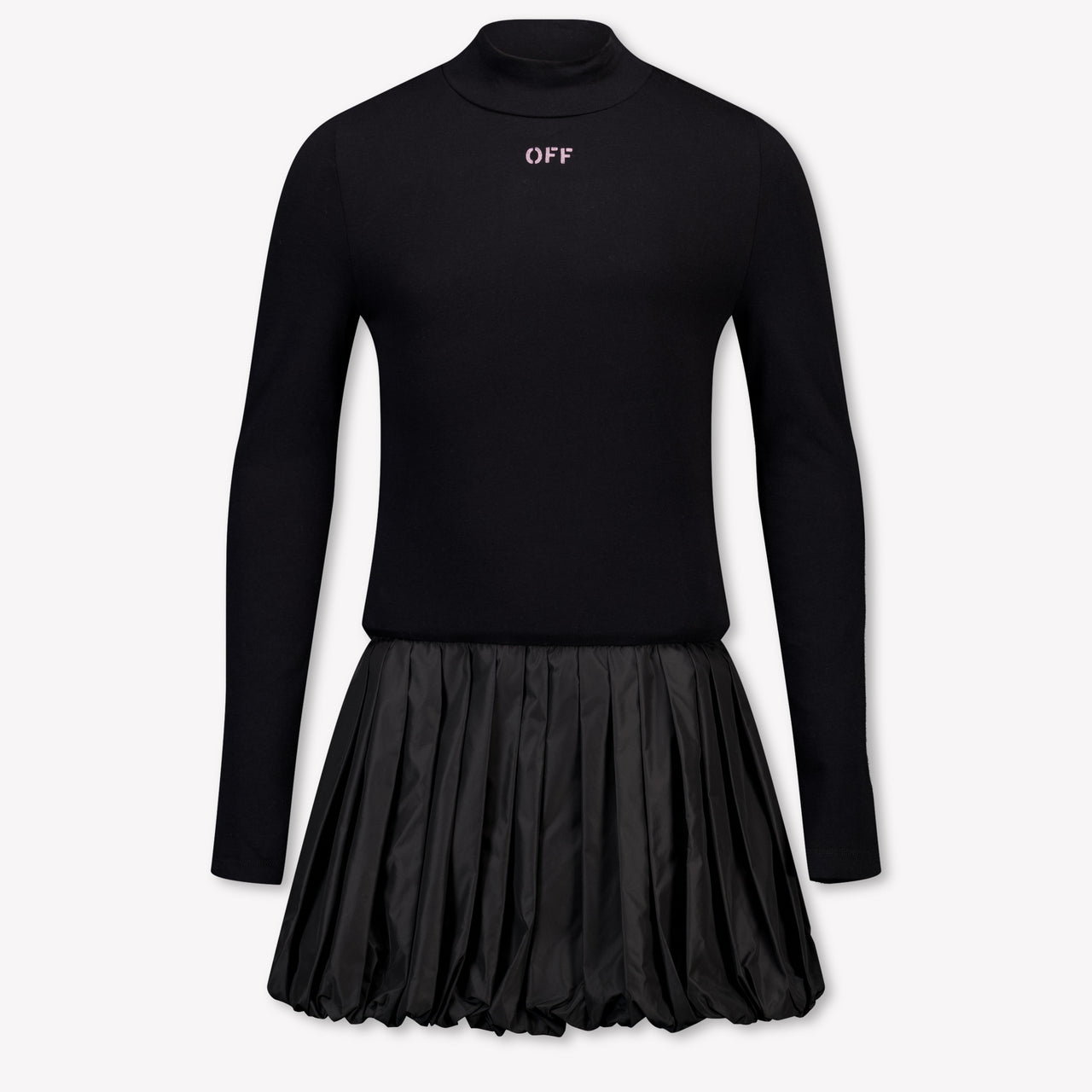 Off-White Kinder Meisjes Jurk In Zwart